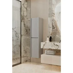 Hanah Home ormarić za kupatilo Capella, 34 cm, svetlosivi