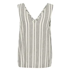 Kaffe Top Milia ecru/pastelno zelena