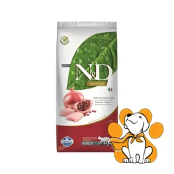 N&D Prime Adult Chicken&Pomegranate Recipe 10kg, Piletina i Nar za Odrasle Mačke