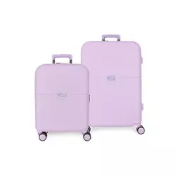 PEPE JEANS ACCENT ABS Set kofera 2/1 - pink ( 76.995.35 )