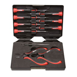 KS Tools TOOLS ESD Set orodja izvijači in klešče 10 kosov