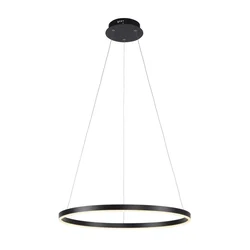 Leuchten Direkt 15394-13-LED Prigušiva viseća lampa na sajli RITUS LED/30W/230V crna