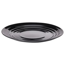 NÄTBARB Desertni tanjir, crna, 19 cm