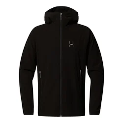 Moška bunda Haglöfs Rosson Softshell True Black L