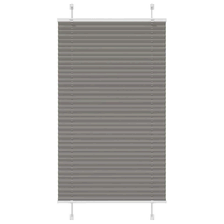 Plisirana roleta antracit 70x150 cm širina tkanine 69,4 cm