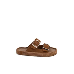 Trendyol Shoes Ženske sandale Takss25Sd00073, Smeđe