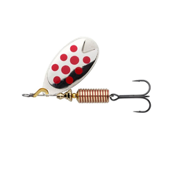Vaba Abu Garcia Spinner Fast Attack 4,5g Silver/Red Dots