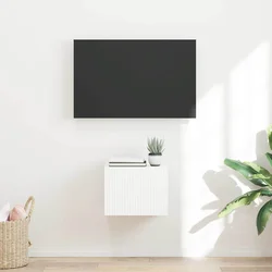 TV zidni ormar Zidne Bijelo 39 x 31 x 29,5 cm Konstruirano drvo