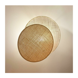 Brilagi - Zidna svetiljka CIRCLES 1xE27/15W/230V 45x45 cm bež/krem