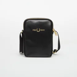 Torba FRED PERRY Smooth Leather Small Side Bag Black Universal