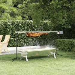 Automatski roštilj s motorom nehrđajući čelik 150x46,5x82,5 cm