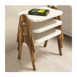 HANAH HOME Paris Walnut Cream