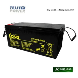 KungLong 12V 200Ah WPL200-12BN M8 Bolt L ( 2606 )