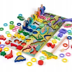 shumee Montessori dinozavri