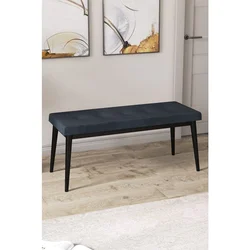 Hanah Home klupa Arwen Bench, 105 cm, antracit / crna