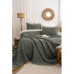 Lessentiel Maison Set Prekrivač i jastučnice Bambi, 240x260 cm, Zeleni