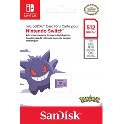SanDisk microSDXC 512GB Pokémon (SWITCH)