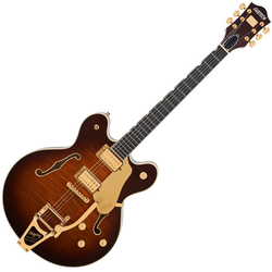 Gretsch Broadkaster LX FM BIGS Havana Burst Jazz kitara (polakustična)