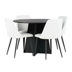 Jedilniški komplet Dallas 4289 (Bela) 75cm