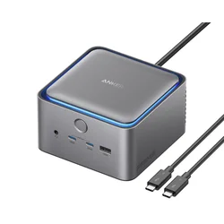 Anker Docking stanica Prime Thunderbolt 5, 14u1, 140 W, USB-C, Siva