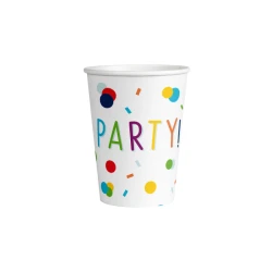Amscan Papirnati lončki - Confetti 250 ml