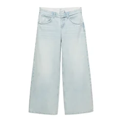 Pull&Bear Kavbojke moder denim