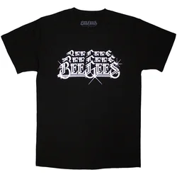 Bee Gees Stacked Logo Black XL Majica