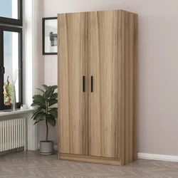 Hanah Home Garderober Kale-190, 90x190x52 cm, Braon