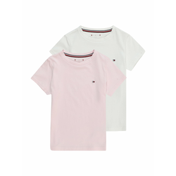 TOMMY HILFIGER Spodnja majica, roza, bela