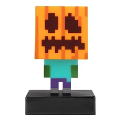 Lampa Paladone Minecraft - Zombie Jack O Lantern Icon Light