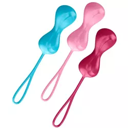 SATISFYER Vaginalne kuglice Power Balls, Višebojne