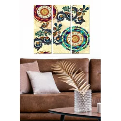 Set slika Wallity MDF6383098, 3 dijela