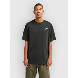 RVCA Dalas Tiger Palm moška majica pirate black