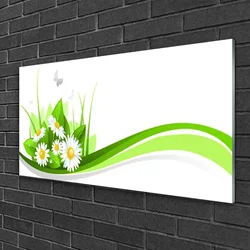 tulup.si Slika na akrilnem steklu Abstrakcija graphics 100x50 cm 2 obešalnika