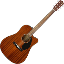 Fender Squier CD-60SCE Dreadnought All-Mahogany WN Elektroakustična dreadnought