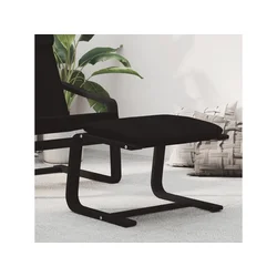 Tabure crni 51 x 41 x 40 cm od tkanine