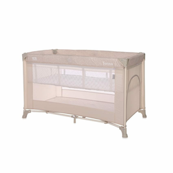 Lorelli prenosivi krevet torino 2 nivoa - fog striped elements ( 10080462212 )