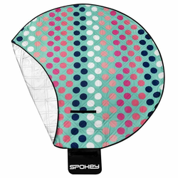 Spokey PICNIC DOTS Piknik odeja okrogla, premer 140 cm