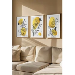 Wallity Slika 3Dartsoho91, 3 dela, 33 x 48 cm