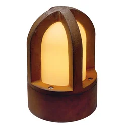 SLV Rusty Cone 24 rjasto-rjava 24 cm svetlo dno - Pomorski - rjasto rjava, jantarna - Kovina