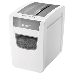 UNIŠTAVAČ DOKUMENTACIJE  10 LISTOVA CROSSCUT IQ SLIM LEITZ 80010000 BIJELO/SIVI