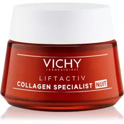 Vichy Liftactiv Collagen Specialist učvršćujuća noćna krema protiv bora 50 ml