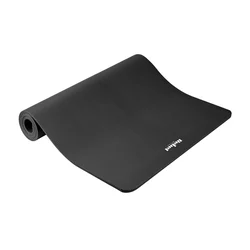 REBEL ACTIVE Strunjača prostirka za jogu, pilates i fitnes 190x100cm debljina 1,5cm NBR crna boja RBA-3155-BK