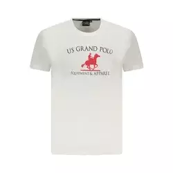 U.S. Grand polo Muška majica AU02645_BI6BIANC, Bela