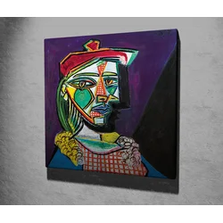 Wallity Dekorativna slika na platnu, 45x45cm, Šarena