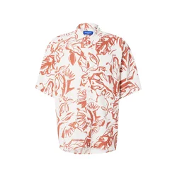 JACK & JONES Srajca JORPAROS rjasto rjava/bela