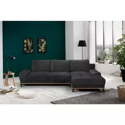 STYLIFE garnitura za dnevnu sobu Natura, siva-braon