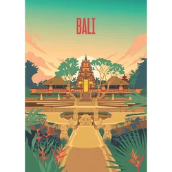 Hachette - Puzzle Počitniške sanje Bali - 500 kosov