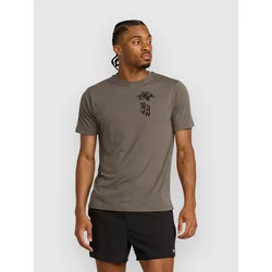 RVCA Benj Tiger Eyes T-Shirt mushroom