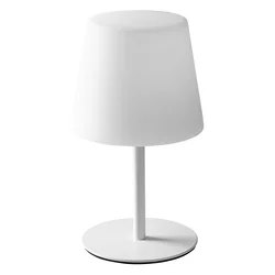 Get and Give LED stona lampa Selena, Podesiva visina, Punjiva, 4 nivoa osvetljenja, bela